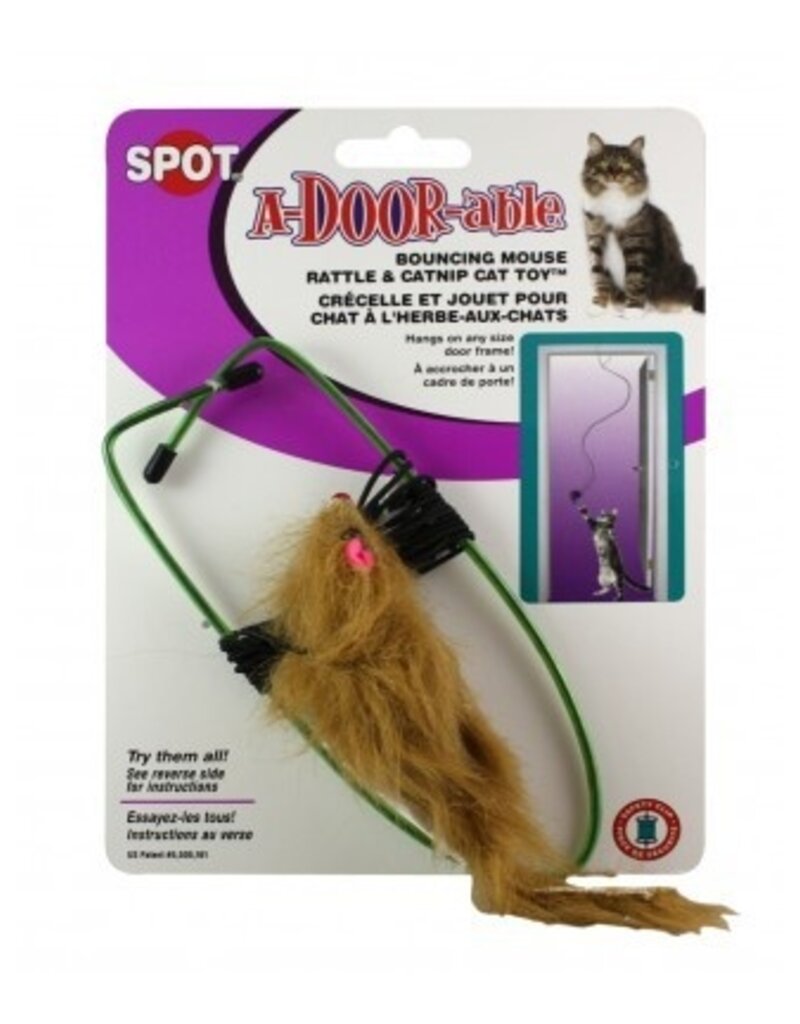 Ethical Pet Ethical Pet A-Door-Able Bouncing Mouse Cat Toy