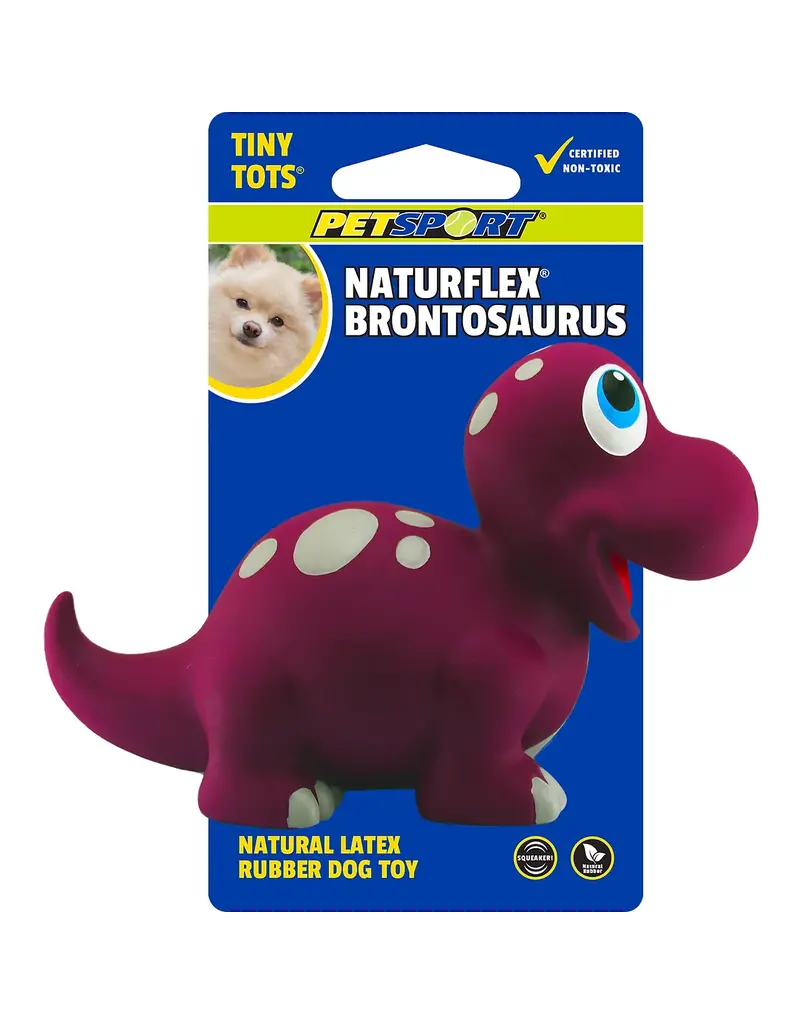 Petsport Natureflex Brontosaurus Latex Dog Toy