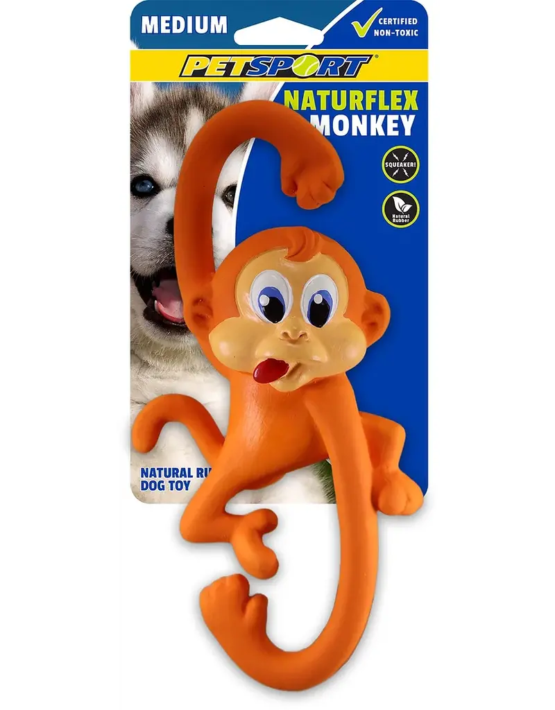 Petsport Natureflex Monkey Latex Dog Toy
