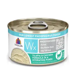 Weruva Weruva WX Tilapia & Chicken in Hydrating Puree Cat Food 3 Oz can