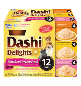 Inaba Inaba Dashi Delight Flakes in Broth Variety Pack Chicken 3 Oz