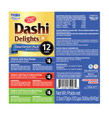 Inaba Inaba Dashi Delights Topper Flakes in Broth Variety Pack Tuna 12x2.5 Oz