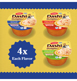 Inaba Inaba Dashi Delights Topper Flakes in Broth Variety Pack Tuna 12x2.5 Oz