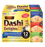 Inaba Inaba Dashi Delights Topper Flakes in Broth Variety Pack Tuna 12x2.5 Oz