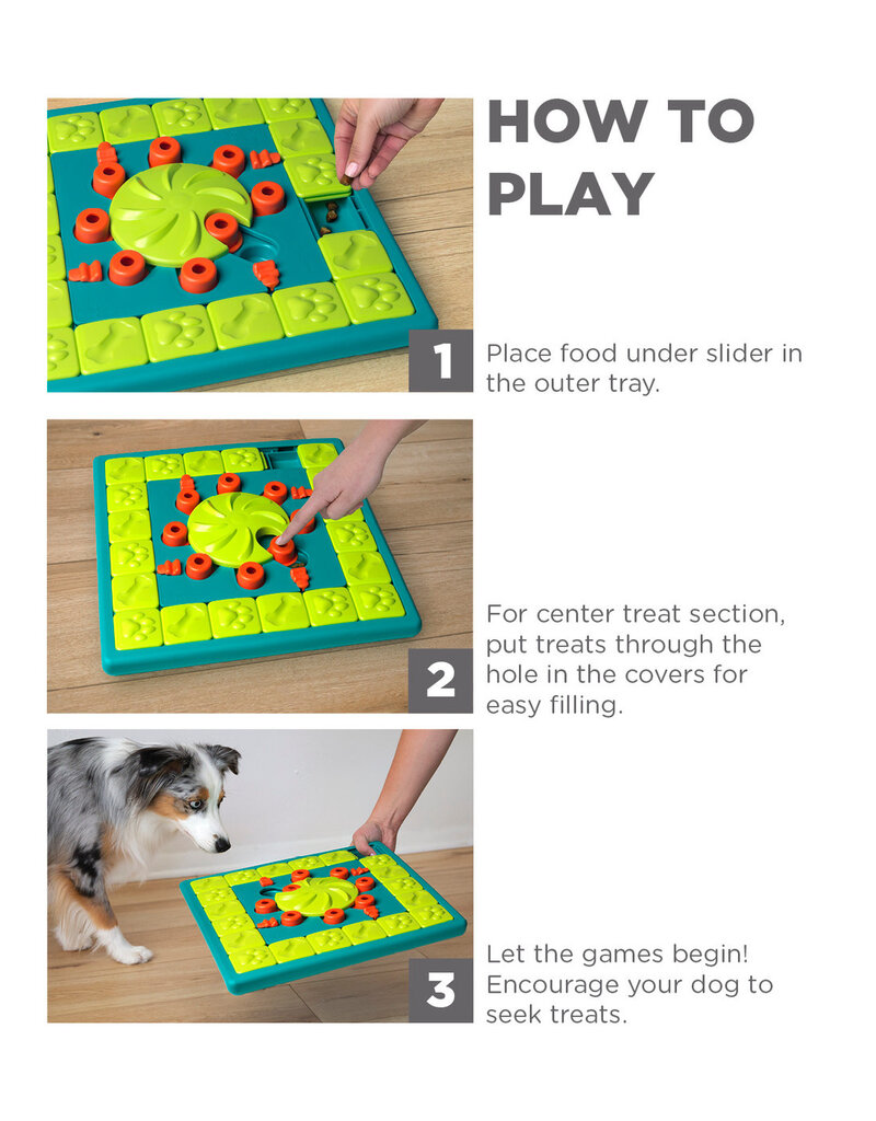 Outward Hound Outward Hound MultiPuzzle Interactive Dog Treat Puzzle Toy