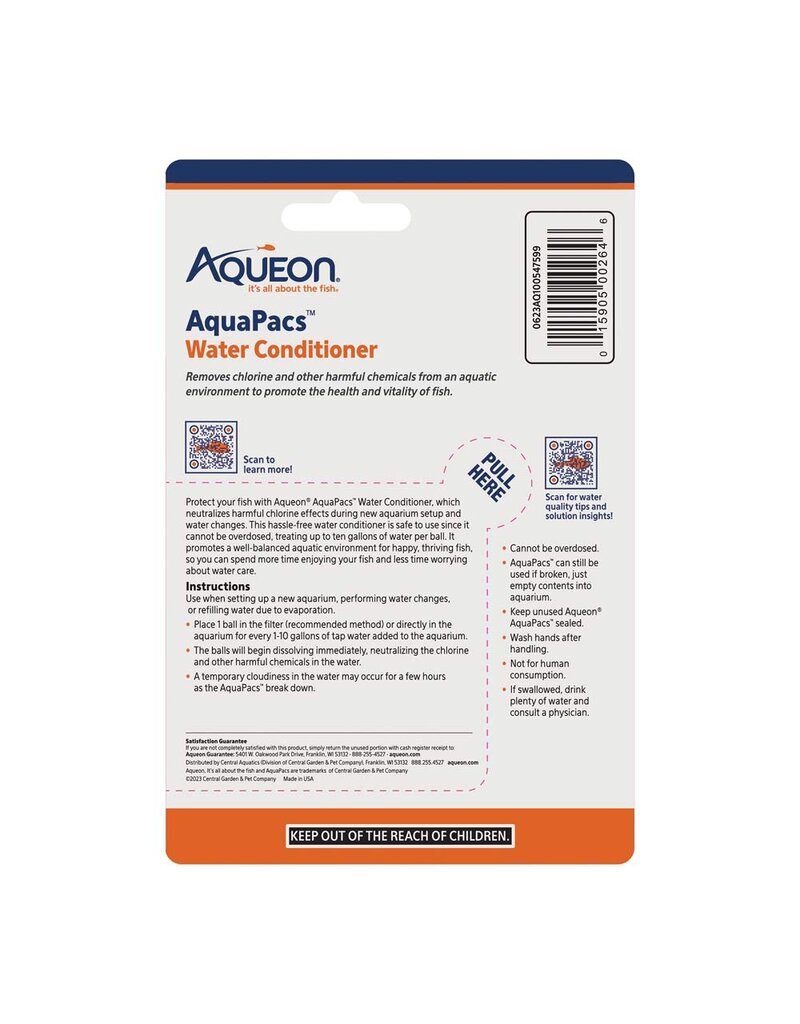 Aqueon Aqueon AquaPacs Water Conditioner