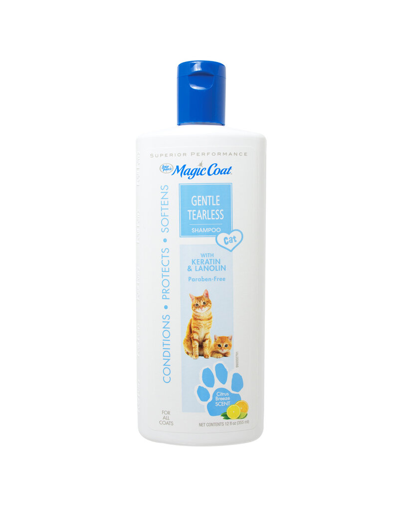 Four Paws Magic Coat Gentle Tearless Cat & Kitten Shampoo 12 Oz