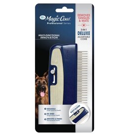 Four Paws Magic Coat Professional Series 3 in 1 Deluxe Adjustable Comb