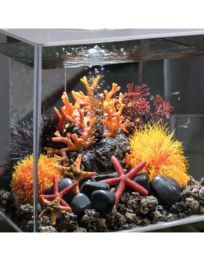 Oase Biorb Lava Rock with Fire Coral Sculpture