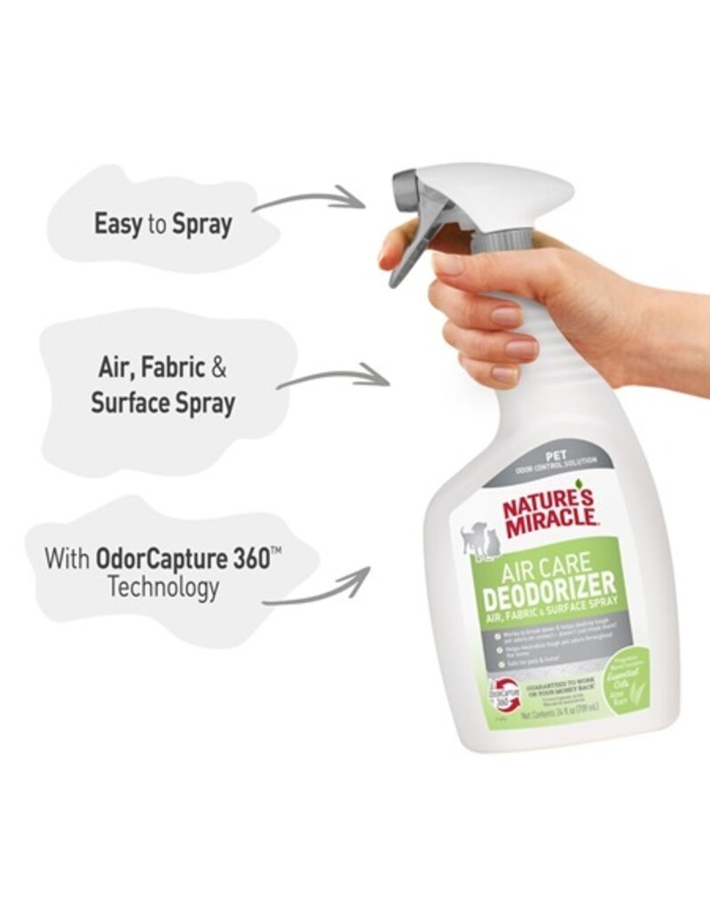 Natures Miracle Nature's Miracle Air Care Deodorizer Spray Aloe/Rain 24 Oz