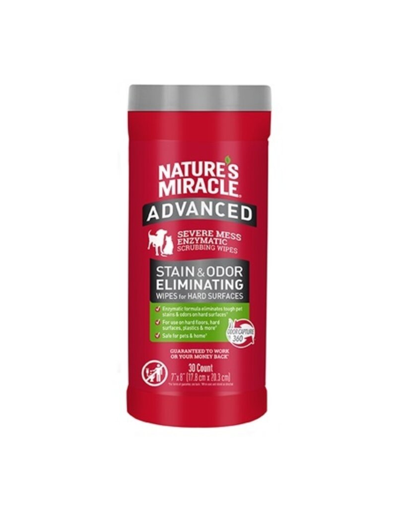 Natures Miracle Nature's Miracle Advanced Stain and Odor Eliminator Wipes 30 Ct