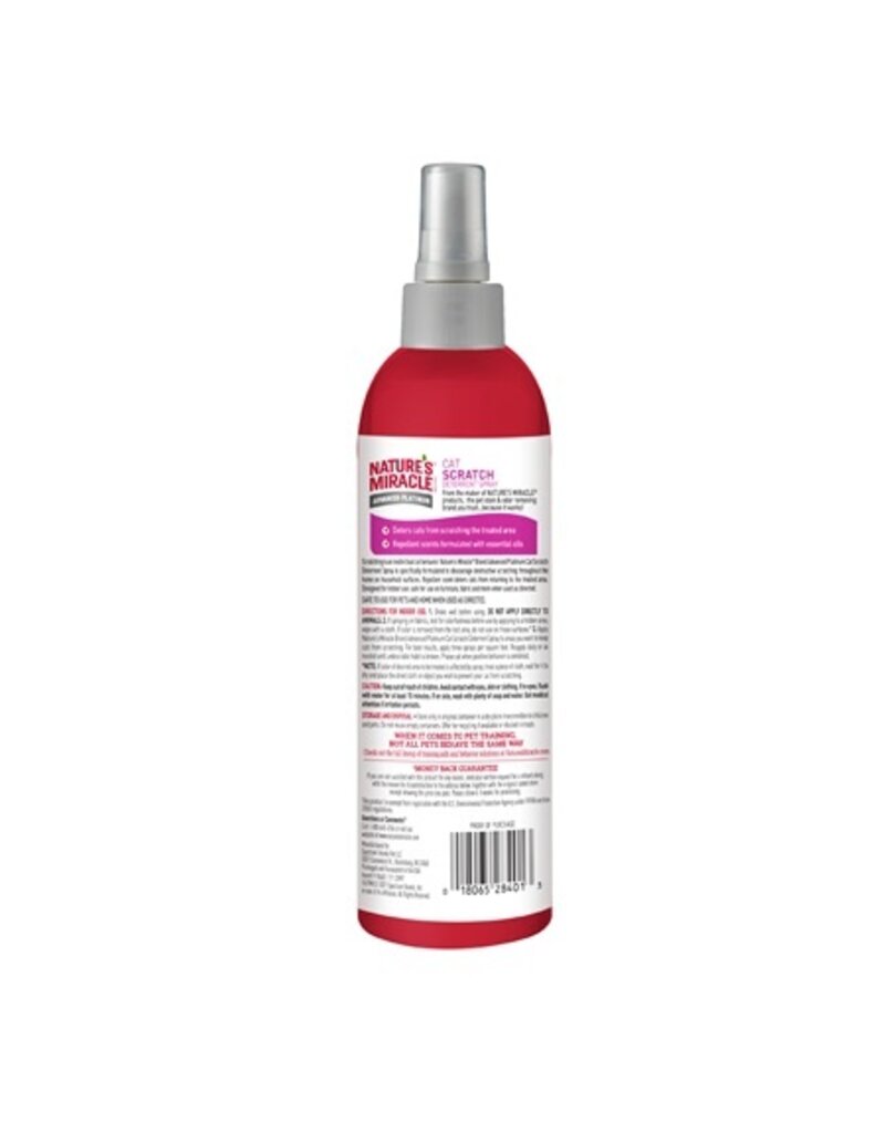 Natures Miracle Nature's Miracle Advanced Platinum Cat Scratch Deterrent Spray 8 Oz