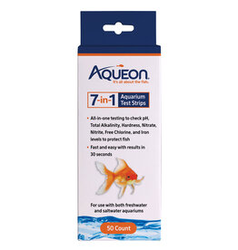Aqueon Aqueon 7-in-1 Aquarium Test Strips 50 Ct