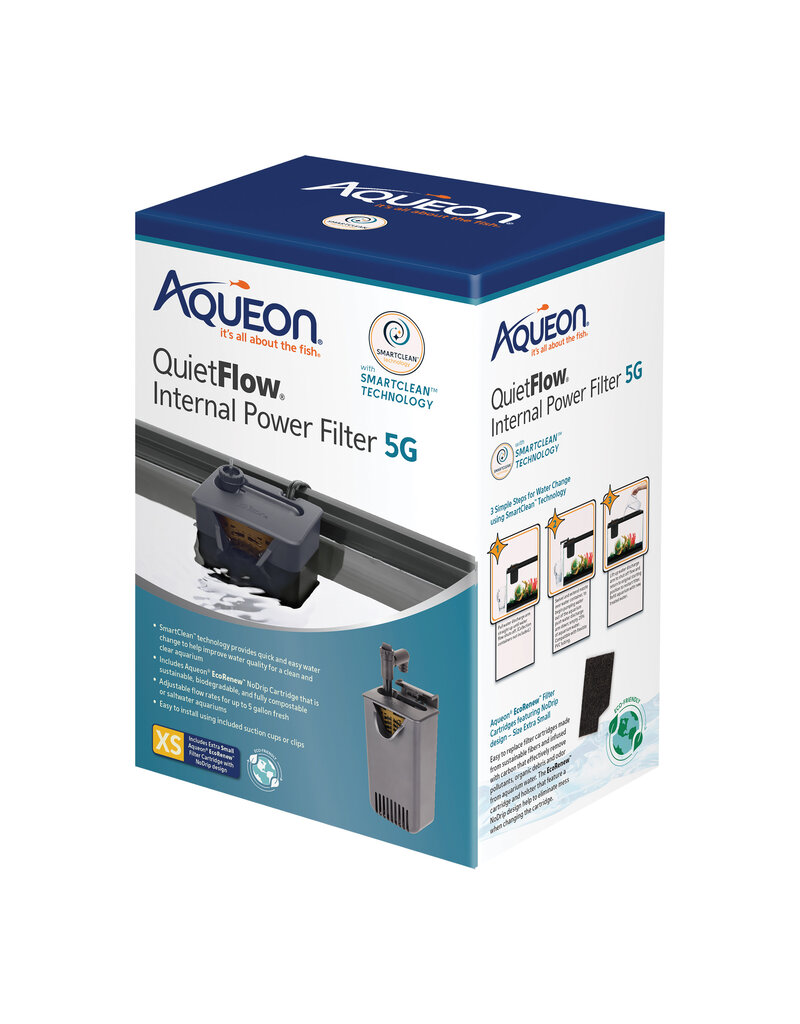 Aqueon Aqueon QuietFlow Internal Power Filter with SmartClean Technology