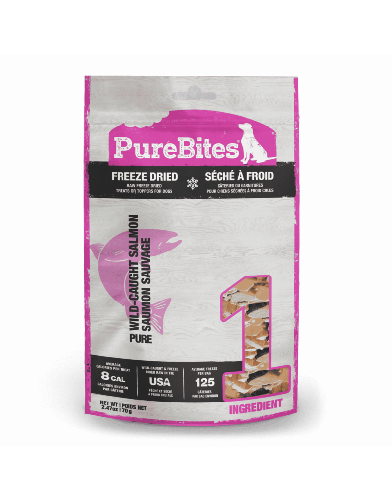 PUREBITES Purebites Freeze Dried Dog Treats Salmon 2.47 Oz