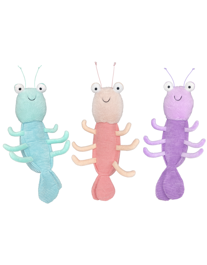 Multipet Inc Margaritaville Jumbo Shrimp Plush Toy Asst 15 In
