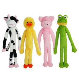 Multipet Inc Multipet Minipet Swingin Slevins Dog Toy Asst 12 In