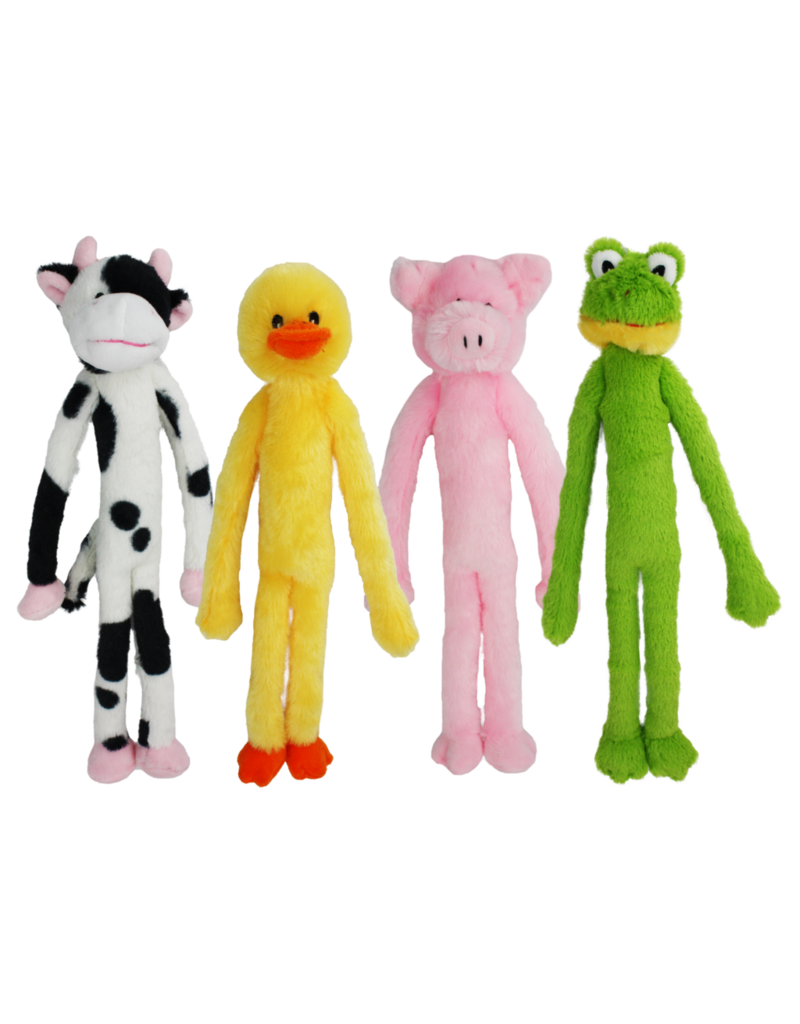 Multipet Inc Multipet Minipet Swingin Slevins Dog Toy Asst 12 In