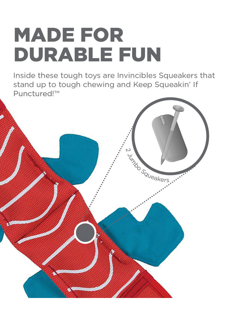 Outward Hound Outward Hound Fire Biterz Lizard Dog Toy