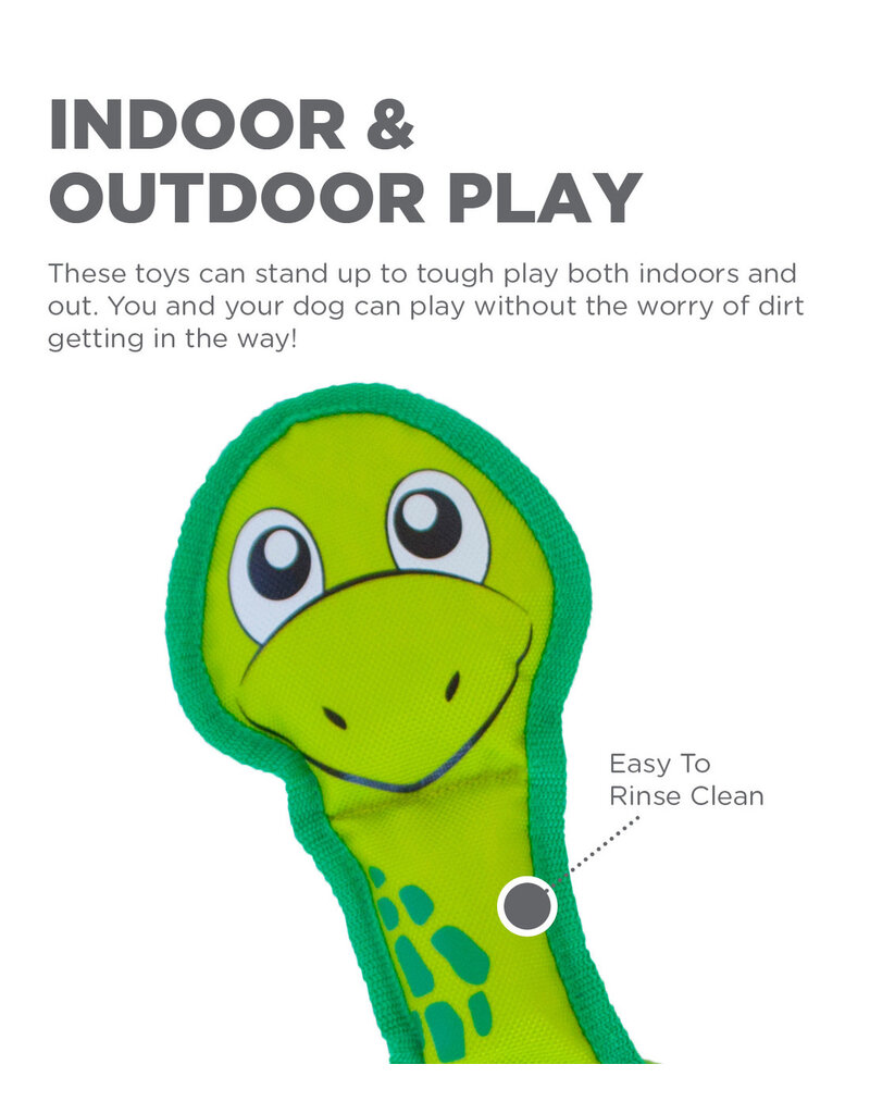 Outward Hound Outward Hound Fire Biterz Turtle Dog Toy