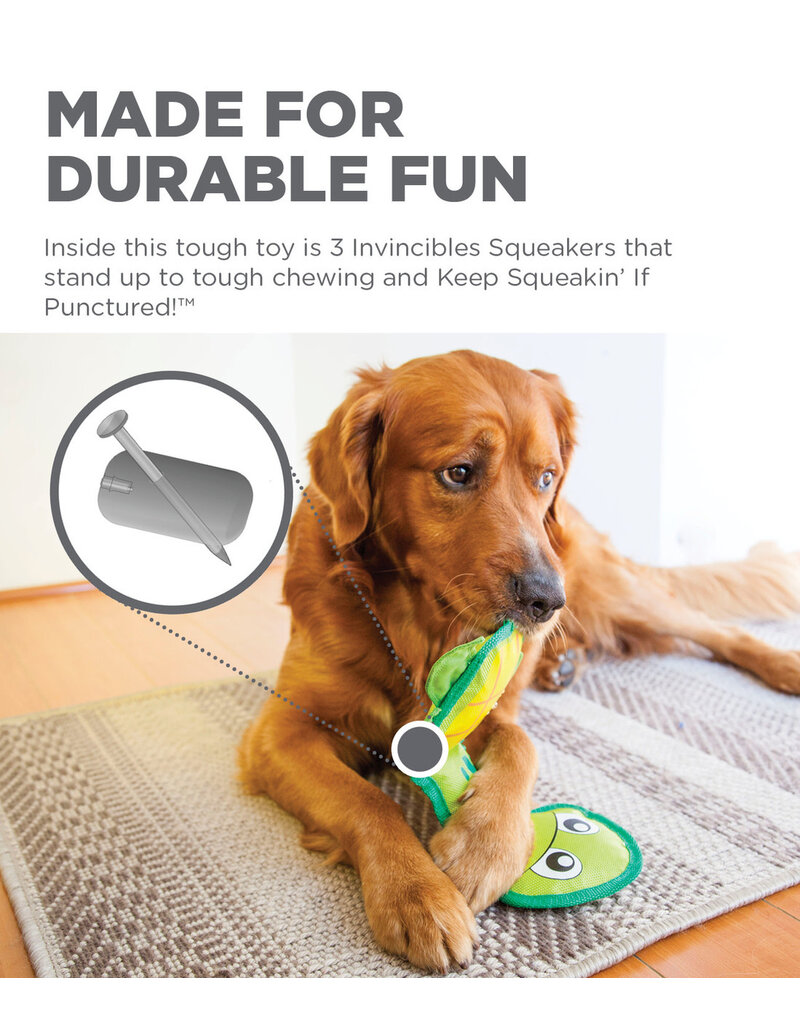 Outward Hound Outward Hound Fire Biterz Turtle Dog Toy