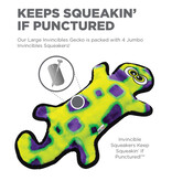 Outward Hound Outward Hound Invincibles Gecko Dog Toy
