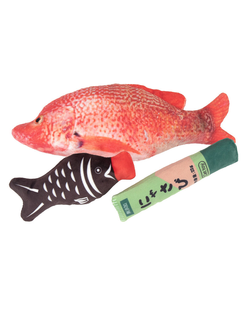 Ware Catnip Cat-Chers Fish Cat Toy