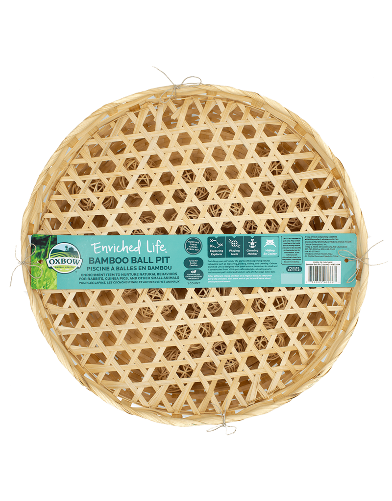 Oxbow Oxbow Enriched Life Bamboo Ball Pit