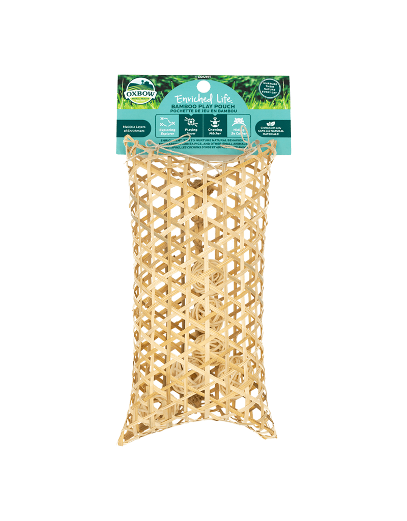 Oxbow Oxbow Enriched Life Bamboo Play Pouch