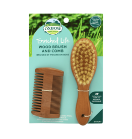 Oxbow Oxbow Enriched Life Wood Brush and Comb