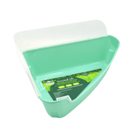 Oxbow Oxbow Enriched Life Corner Litter Pan with Removable Shield