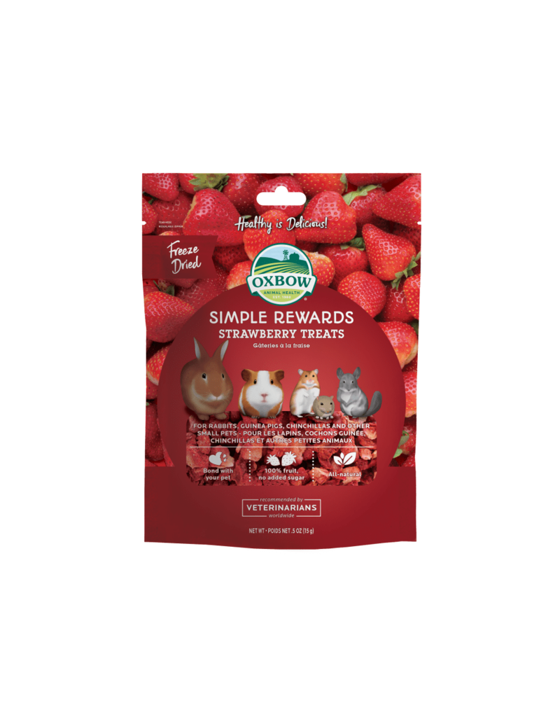 Oxbow Oxbow Simple Rewards Strawberry Treats