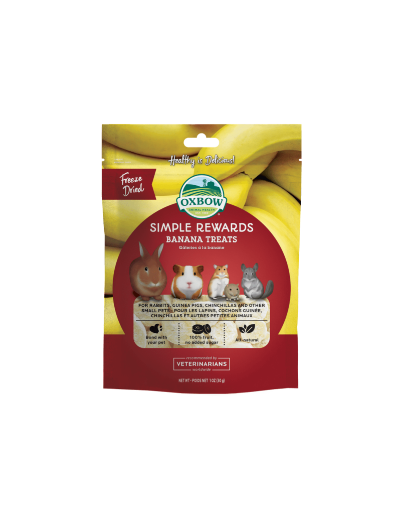 Oxbow Oxbow Simple Rewards Banana Treats