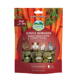 Oxbow Oxbow Simple Rewards Baked Treats with Carrot & Dill