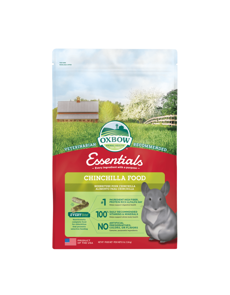 Oxbow Oxbow Essentials Chinchilla Food 3 lb