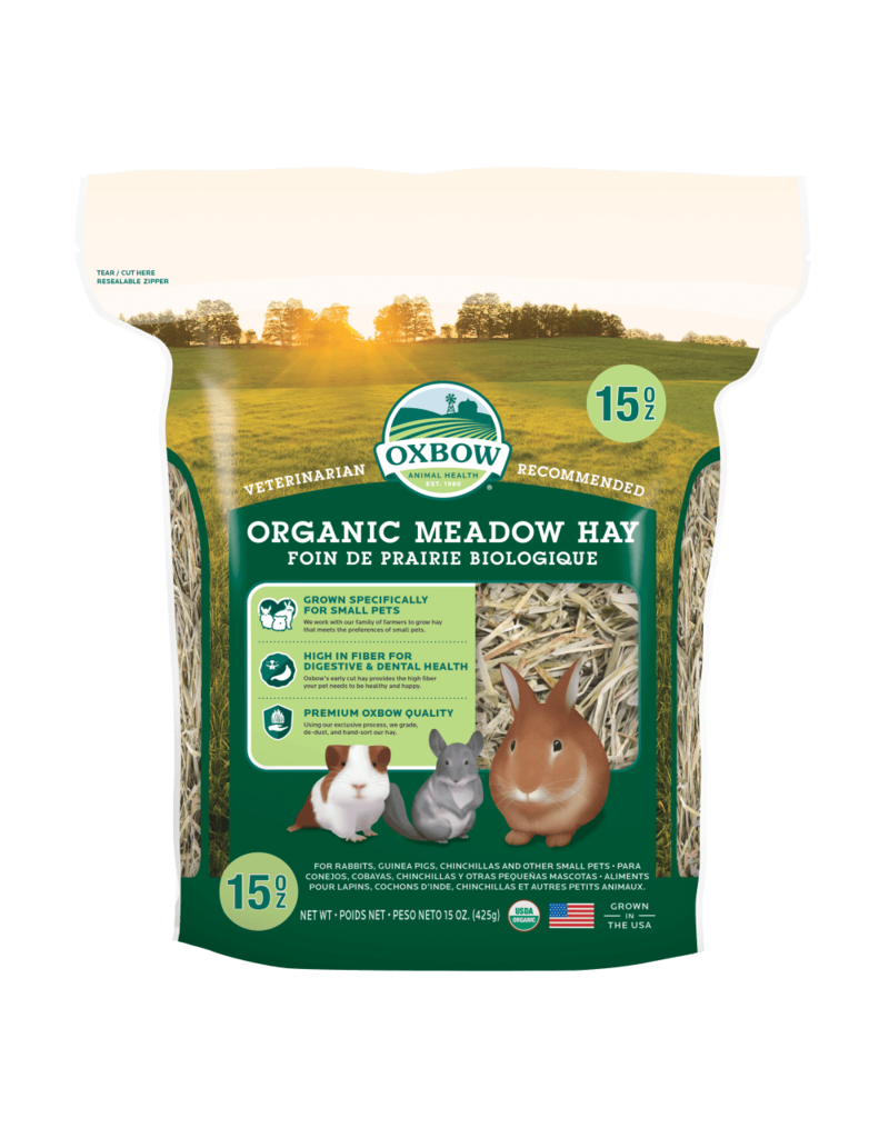 Oxbow Oxbow Organic Meadow Hay 15 oz