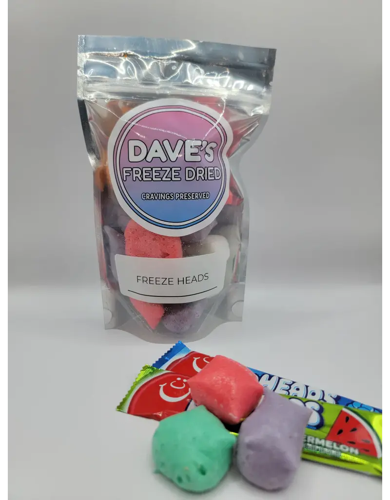 Dave's Freeze Dried Dave's Freeze Heads 2 Oz