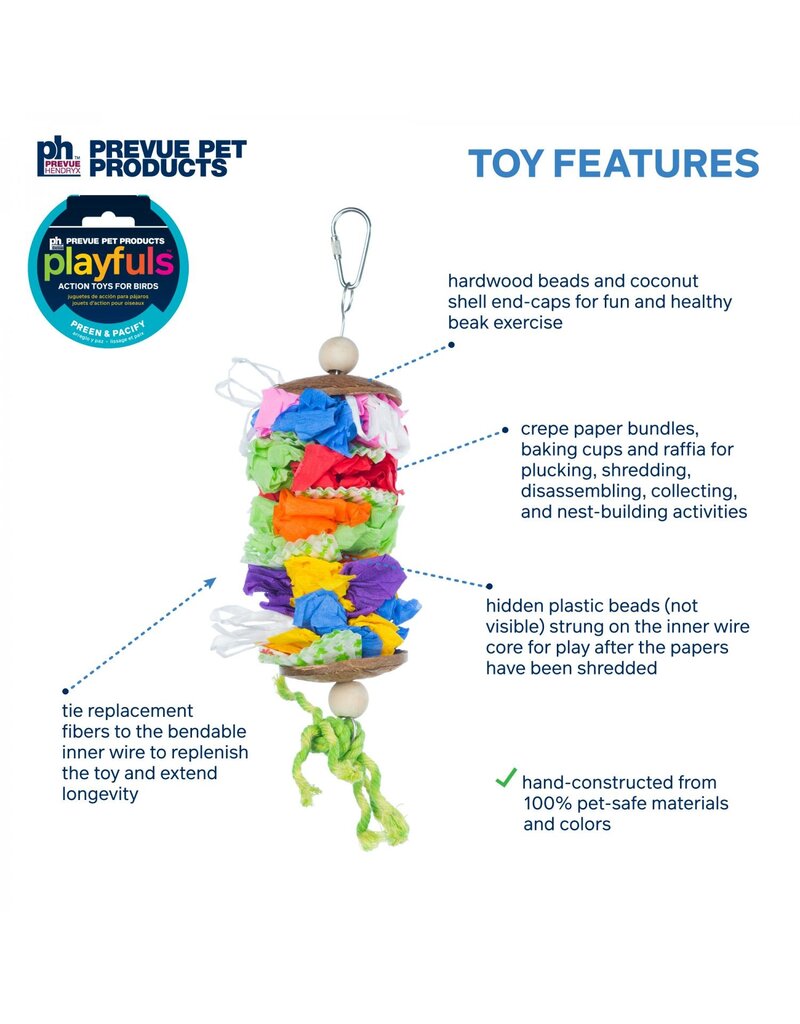 Prevue Pet Prevue Pet Laundry Day Bird Toy