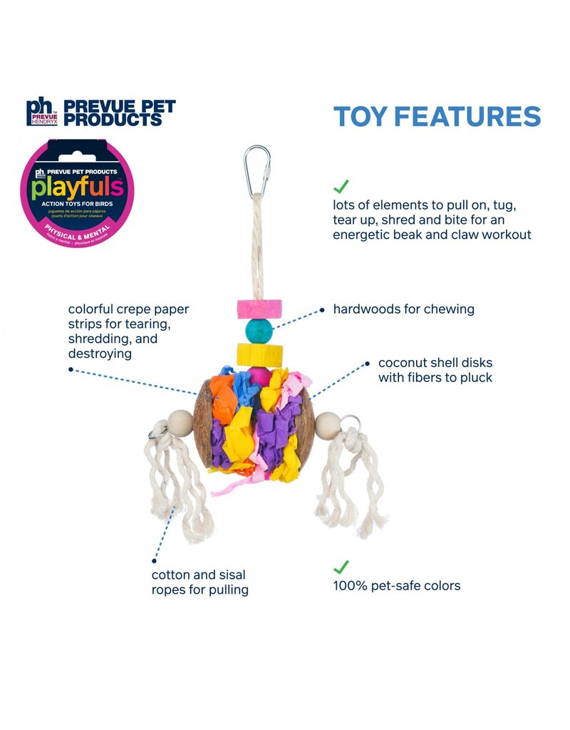 Prevue Pet Prevue Pet Accordion Crinkle Bird Toy