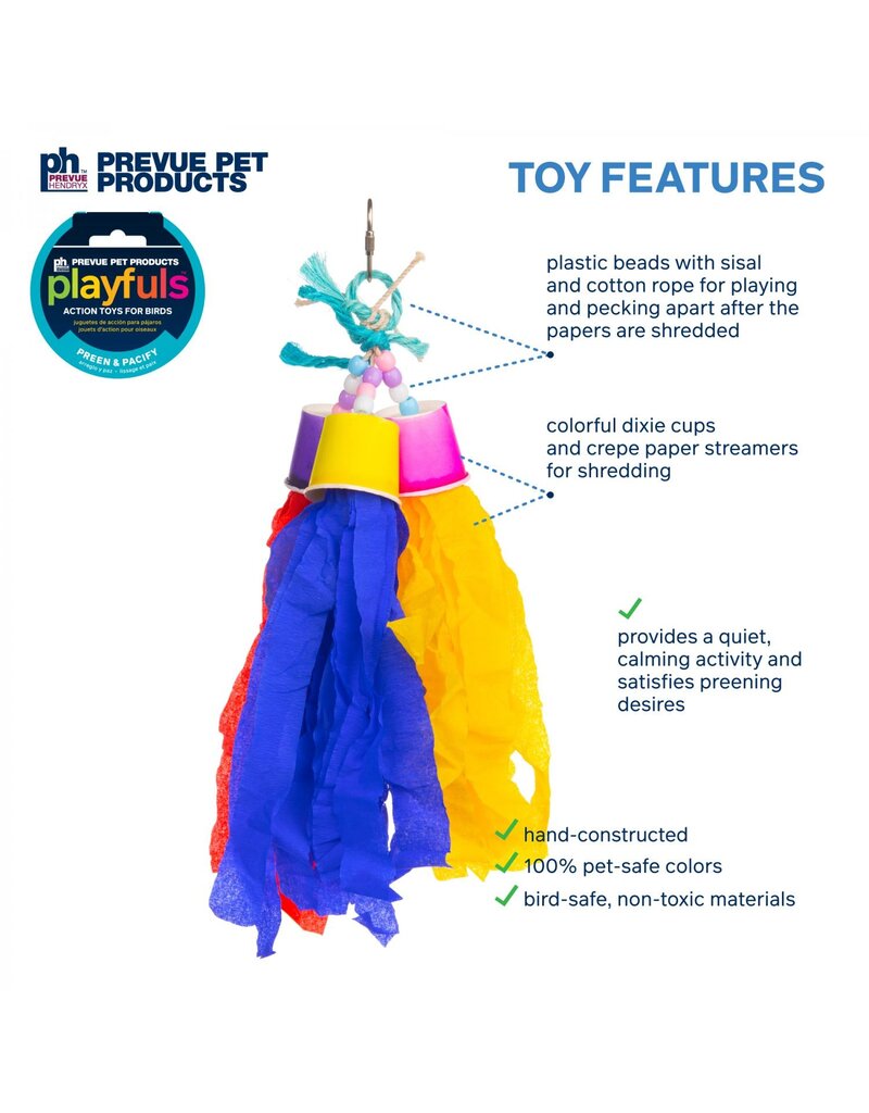 Prevue Pet Rocket Tails Bird Toy