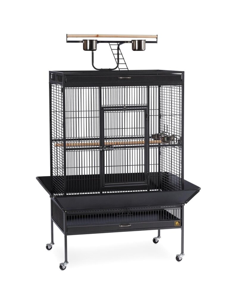 Prevue Pet Prevue Playtop Bird Home Iron Bird Cage Black