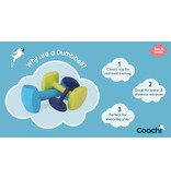 The Company of Animals Coachi Train & Play Dumbbell Blue Large