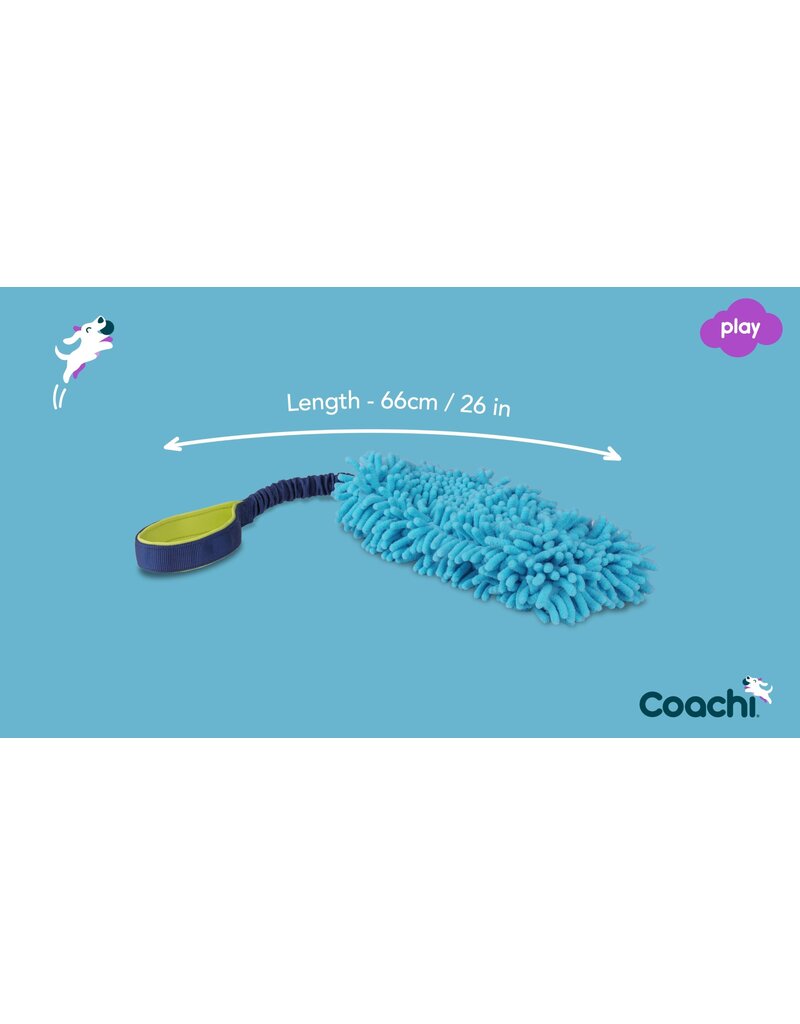 The Company of Animals Coachi Train & Play Tuggi Hide Lime/Navy Lg