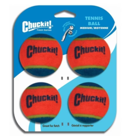 Chuck It! Chuck it Tennis Ball Medium  4 Pack