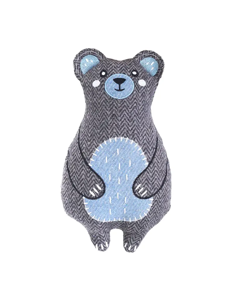 Zippy Paws ZippyPaws Cuddler Bear Gray Dog Toy