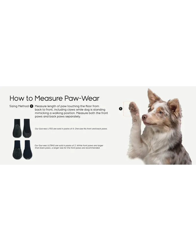 Goo-Eez Goo-Eez LITES All Season All Terrain Dog Booties 4-pack