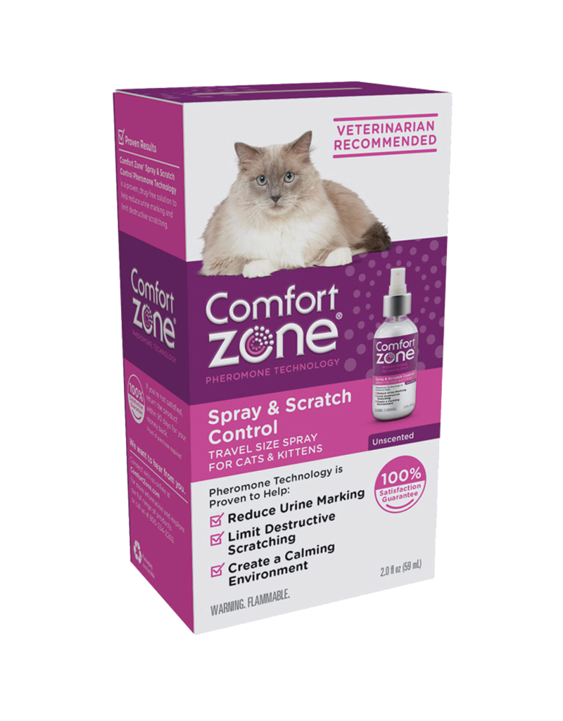 Farnam Comfort Zone Cat Spray & Scratch Control Spray  2Oz