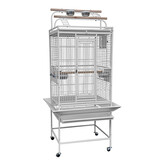 Kings Cages Kings Cages Playpen Bird Cage White 24X22X60