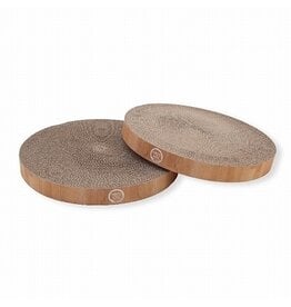 Necoichi Necoichi Cat Scratcher Bowl Replacement 2 Pc