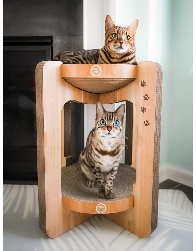 Necoichi Necoichi Cat Scratcher Tower Oak